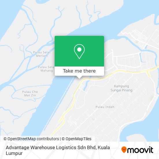 Advantage Warehouse Logistics Sdn Bhd map