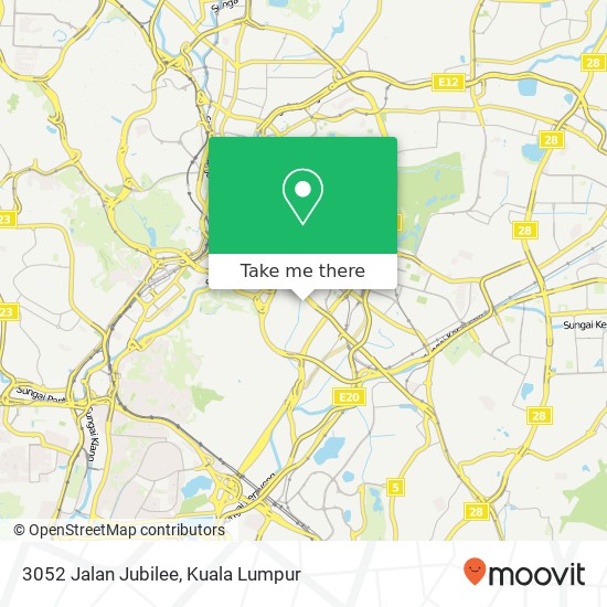 3052 Jalan Jubilee map