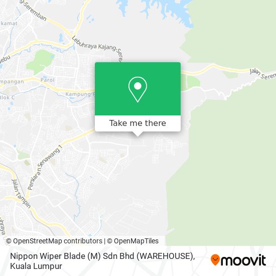 Nippon Wiper Blade (M) Sdn Bhd (WAREHOUSE) map