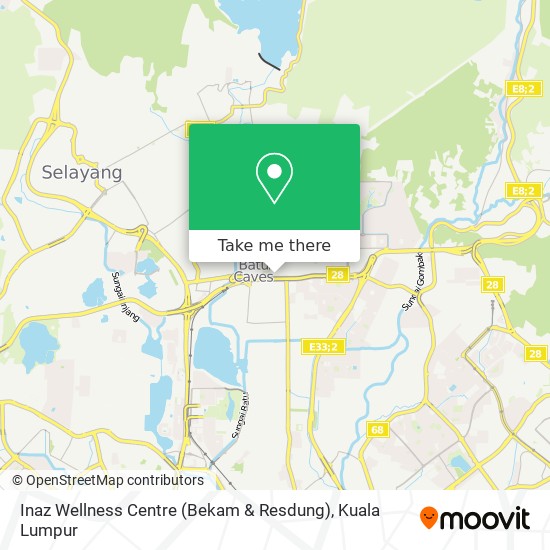 How to get to Inaz Wellness Centre (Bekam u0026 Resdung) in Gombak by 