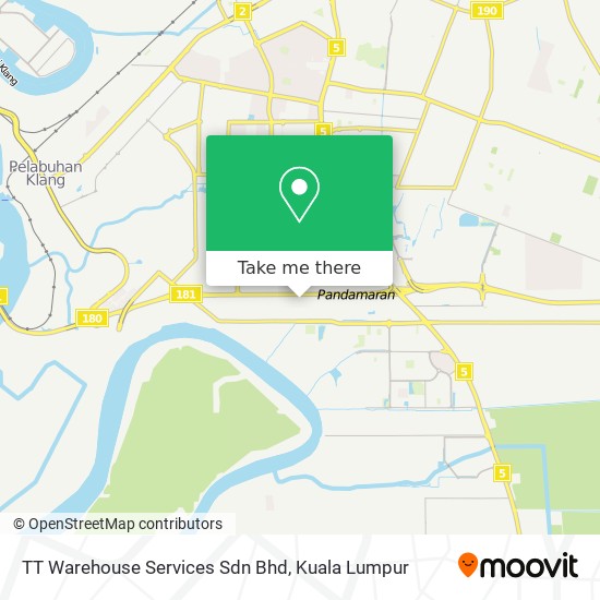 TT Warehouse Services Sdn Bhd map