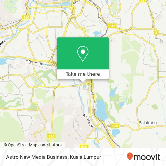 Astro New Media Business map