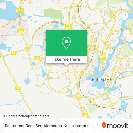 Restaurant Rasa Seri Alamanda map