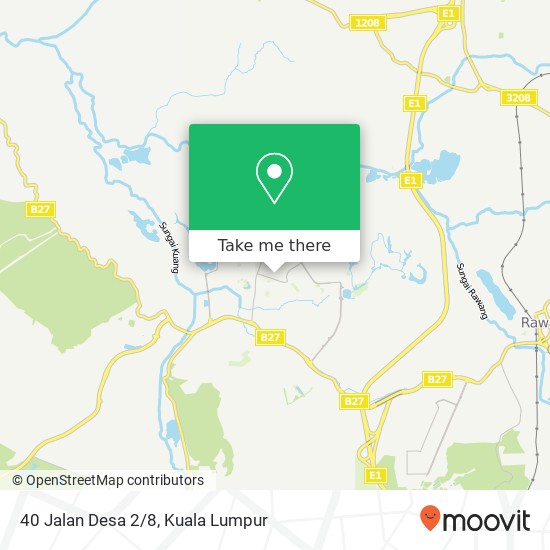 Peta 40 Jalan Desa 2/8