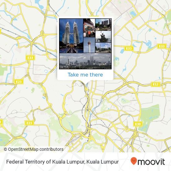 Federal Territory of Kuala Lumpur map