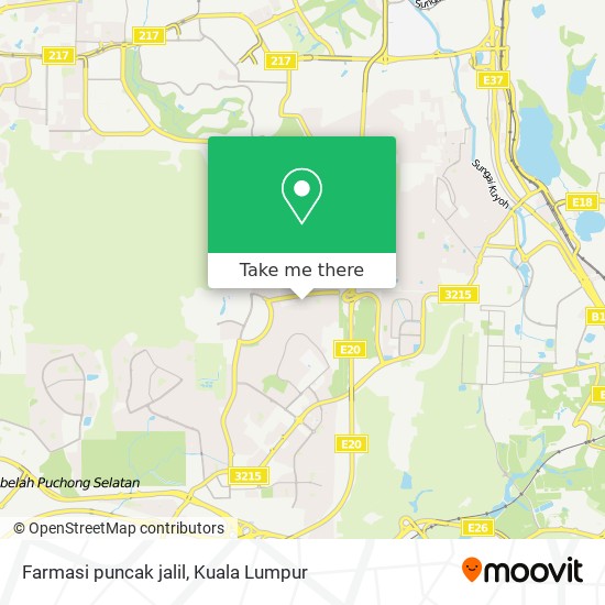 Peta Farmasi puncak jalil