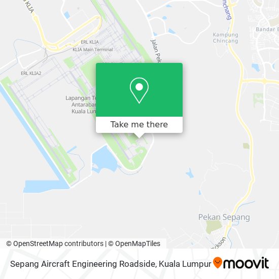 Peta Sepang Aircraft Engineering Roadside