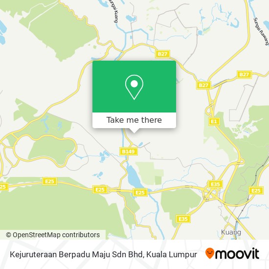 Kejuruteraan Berpadu Maju Sdn Bhd map