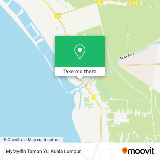 MyMydin Taman Yu map