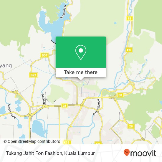Tukang Jahit Fon Fashion map