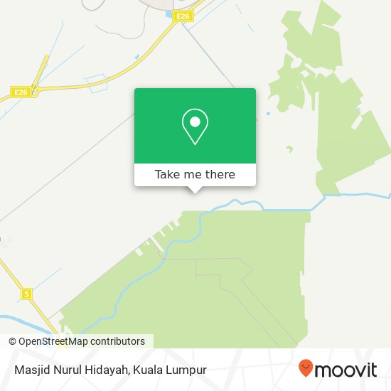 Masjid Nurul Hidayah map