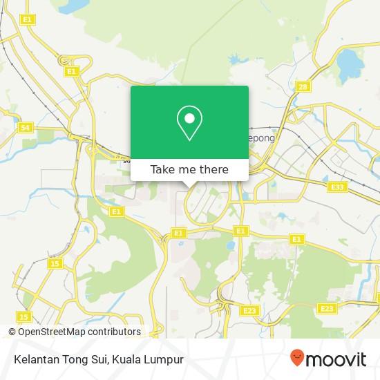 Kelantan Tong Sui map