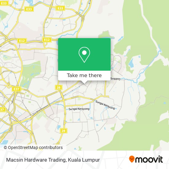 Macsin Hardware Trading map