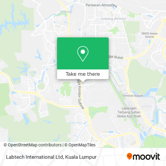 Labtech International Ltd map