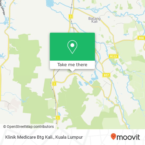 Klinik Medicare Btg Kali. map