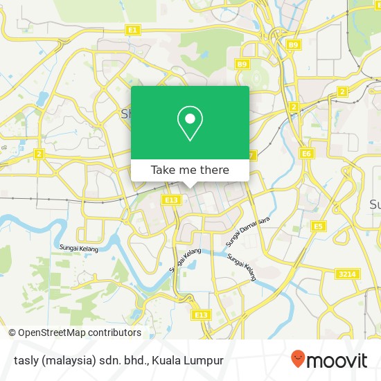 tasly (malaysia) sdn. bhd. map