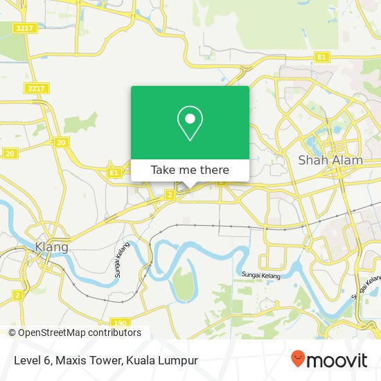 Level 6, Maxis Tower map