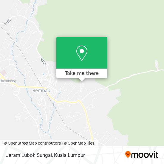 Jeram Lubok Sungai map