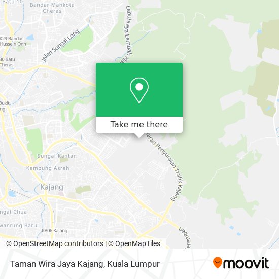 Peta Taman Wira Jaya Kajang