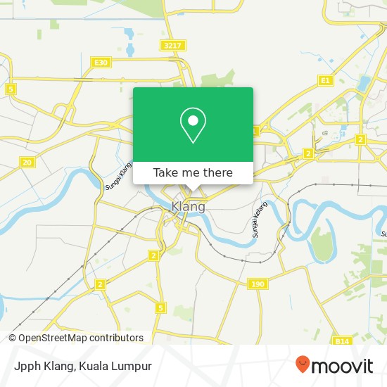 Peta Jpph Klang