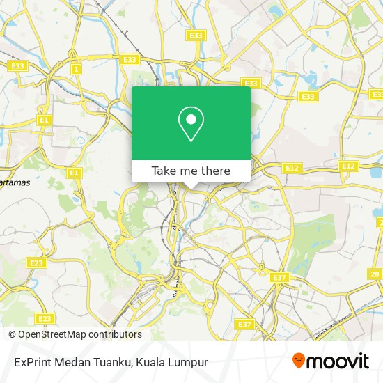 ExPrint Medan Tuanku map