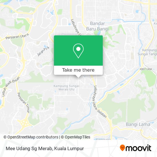 Peta Mee Udang Sg Merab