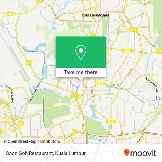 Soon Goh Restaurant map