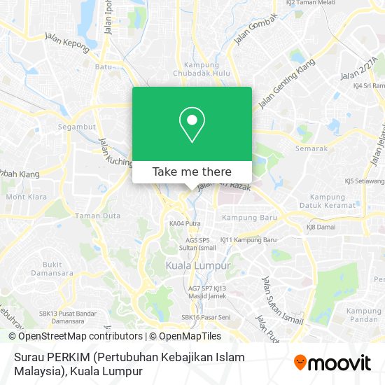 Surau PERKIM (Pertubuhan Kebajikan Islam Malaysia) map