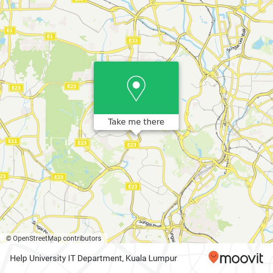 Help University IT Department map