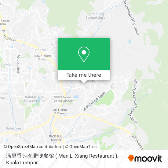 满里香 河鱼野味餐馆 ( Man Li Xiang Restaurant ) map