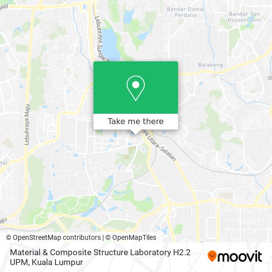 Material & Composite Structure Laboratory H2.2 UPM map