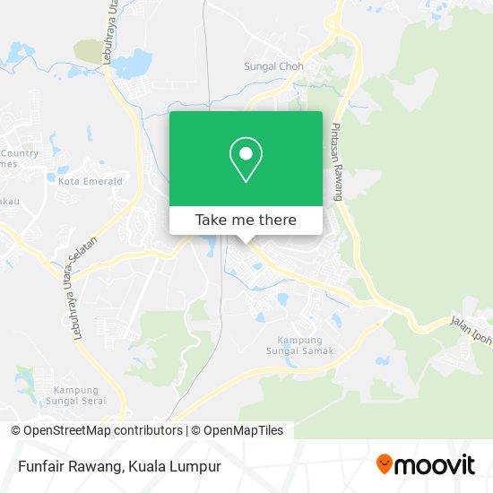 Peta Funfair Rawang