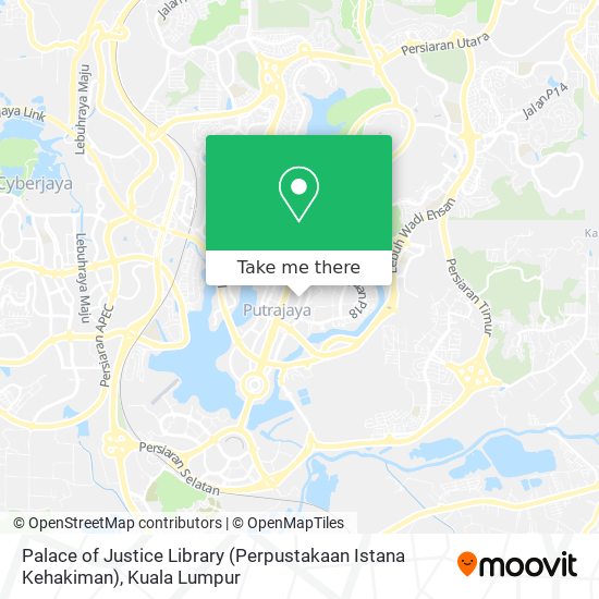 Palace of Justice Library (Perpustakaan Istana Kehakiman) map