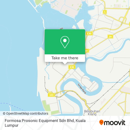 Formosa Prosonic Equipment Sdn Bhd map