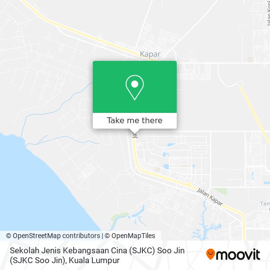 Sekolah Jenis Kebangsaan Cina (SJKC) Soo Jin (SJKC Soo Jin) map