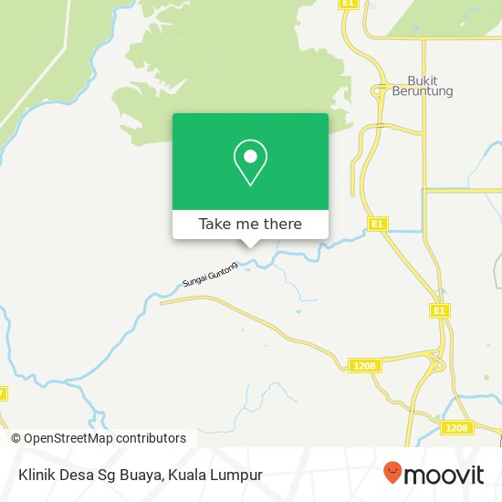 Klinik Desa Sg Buaya map