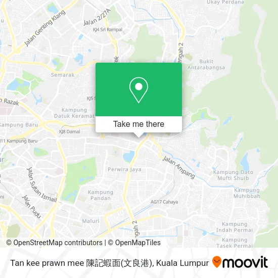 Tan kee prawn mee 陳記蝦面(文良港) map