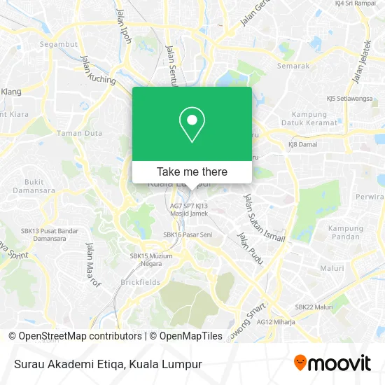 Surau Akademi Etiqa map