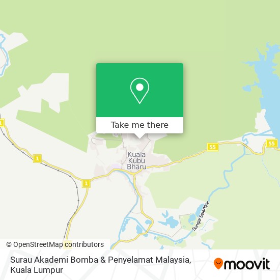 Surau Akademi Bomba & Penyelamat Malaysia map