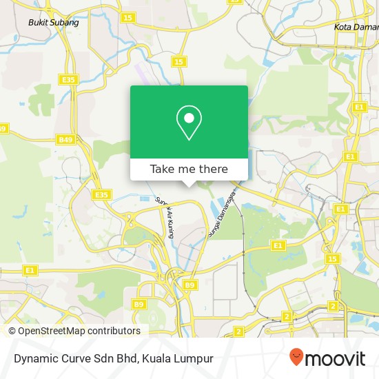 Dynamic Curve Sdn Bhd map