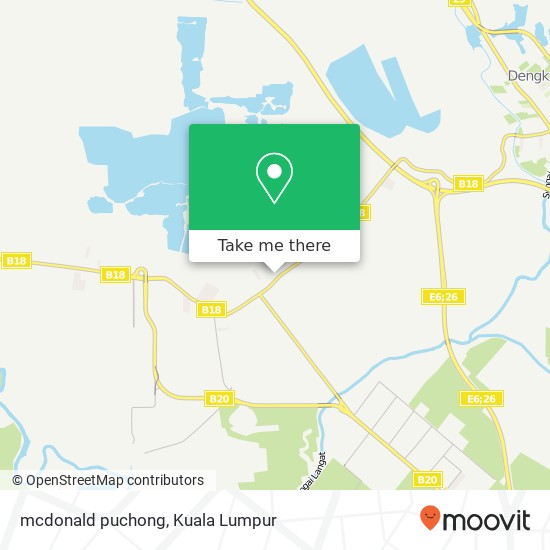 mcdonald puchong map