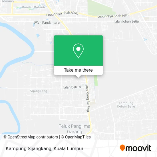 Kampung Sijangkang map