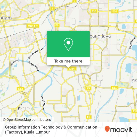 Group Information Technology & Communication (Factory) map