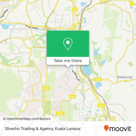 Sliverho Trading & Agency map