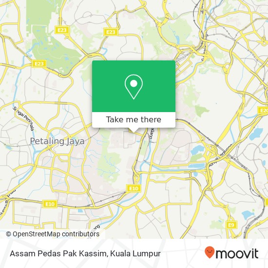 Assam Pedas Pak Kassim map