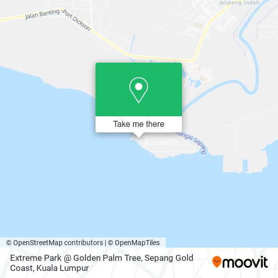 Extreme Park @ Golden Palm Tree, Sepang Gold Coast map