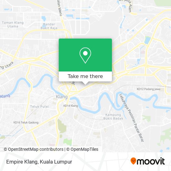 Peta Empire Klang