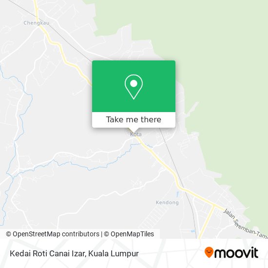 Kedai Roti Canai Izar map