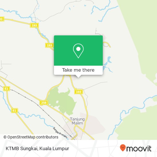 KTMB Sungkai map