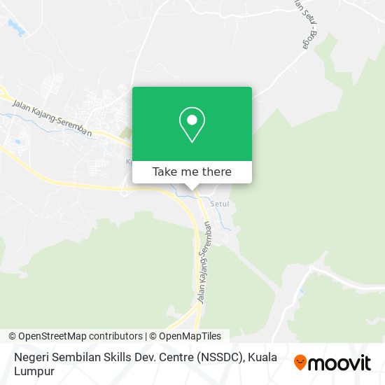 Negeri Sembilan Skills Dev. Centre (NSSDC) map